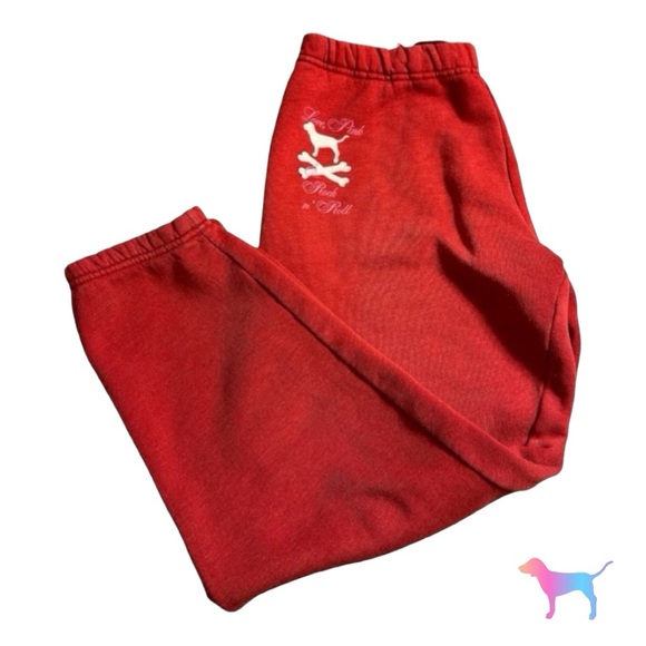 VS PINK | Red Joggers, size XS - Picture 8 of 8